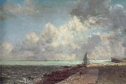 John Constable Hanwich Lightouse painting